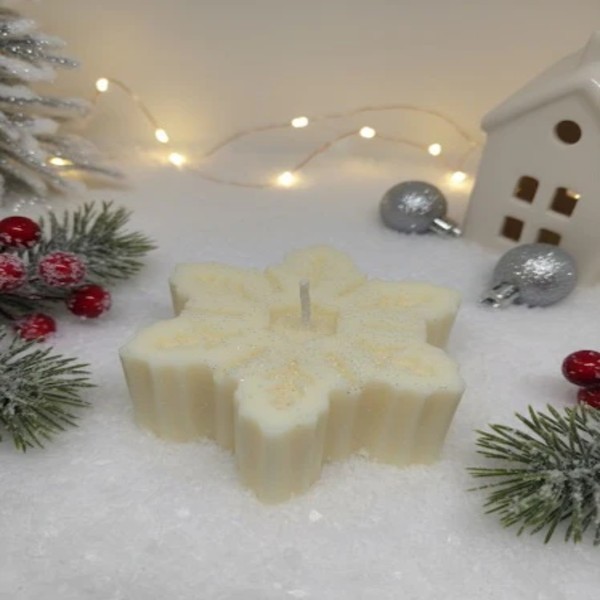 Snowflake Candles